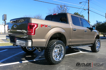 Ford F150 with 22in Fuel Hostage Wheels