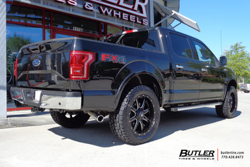 Ford F150 with 22in Fuel Maverick Wheels