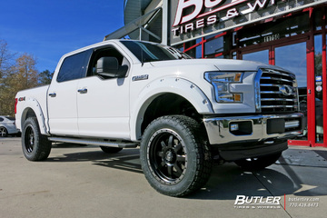 Ford F150 with 22in Fuel Trophy Wheels