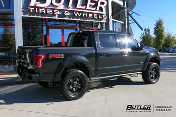 Ford F150 with 22in Tuff T10 Wheels