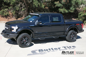 Ford F150 with 22in Tuff T10 Wheels