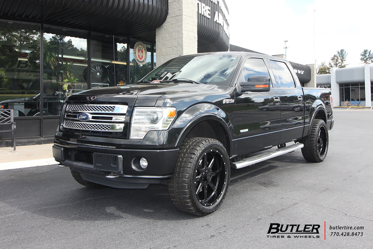 Ford F150 with 22in Tuff T15 Wheels