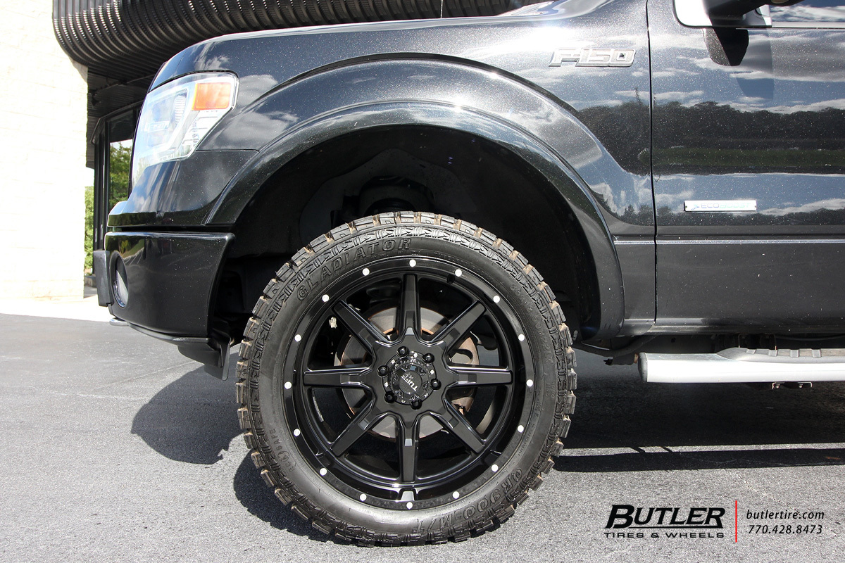 Ford F150 with 22in Tuff T15 Wheels