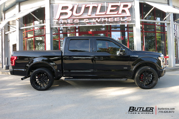 Ford F150 with 22in Vossen HF6-1 Wheels