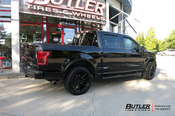 Ford F150 with 22in Vossen HF6-1 Wheels