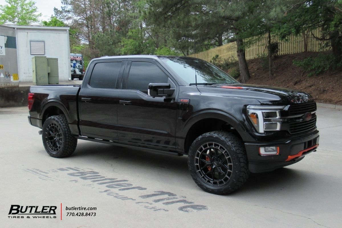 Ford F150 with 22in Vossen HFX-1 Wheels