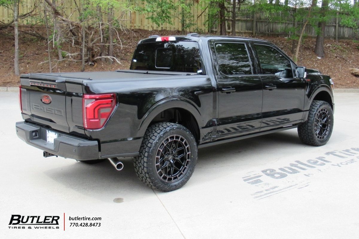 Ford F150 with 22in Vossen HFX-1 Wheels