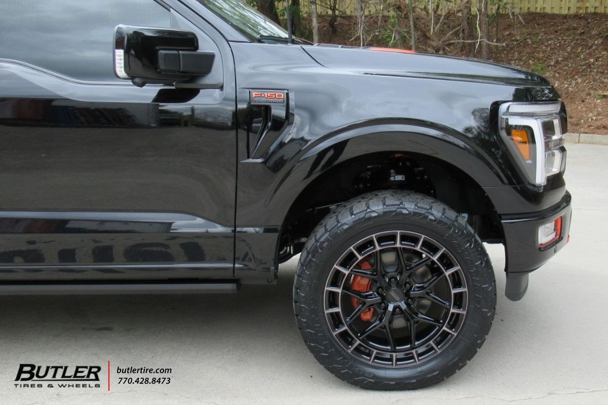 Ford F150 with 22in Vossen HFX-1 Wheels