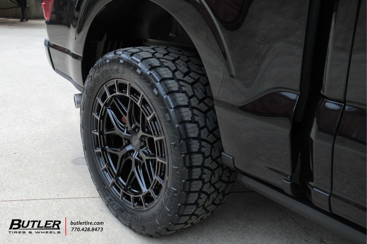 Ford F150 with 22in Vossen HFX-1 Wheels