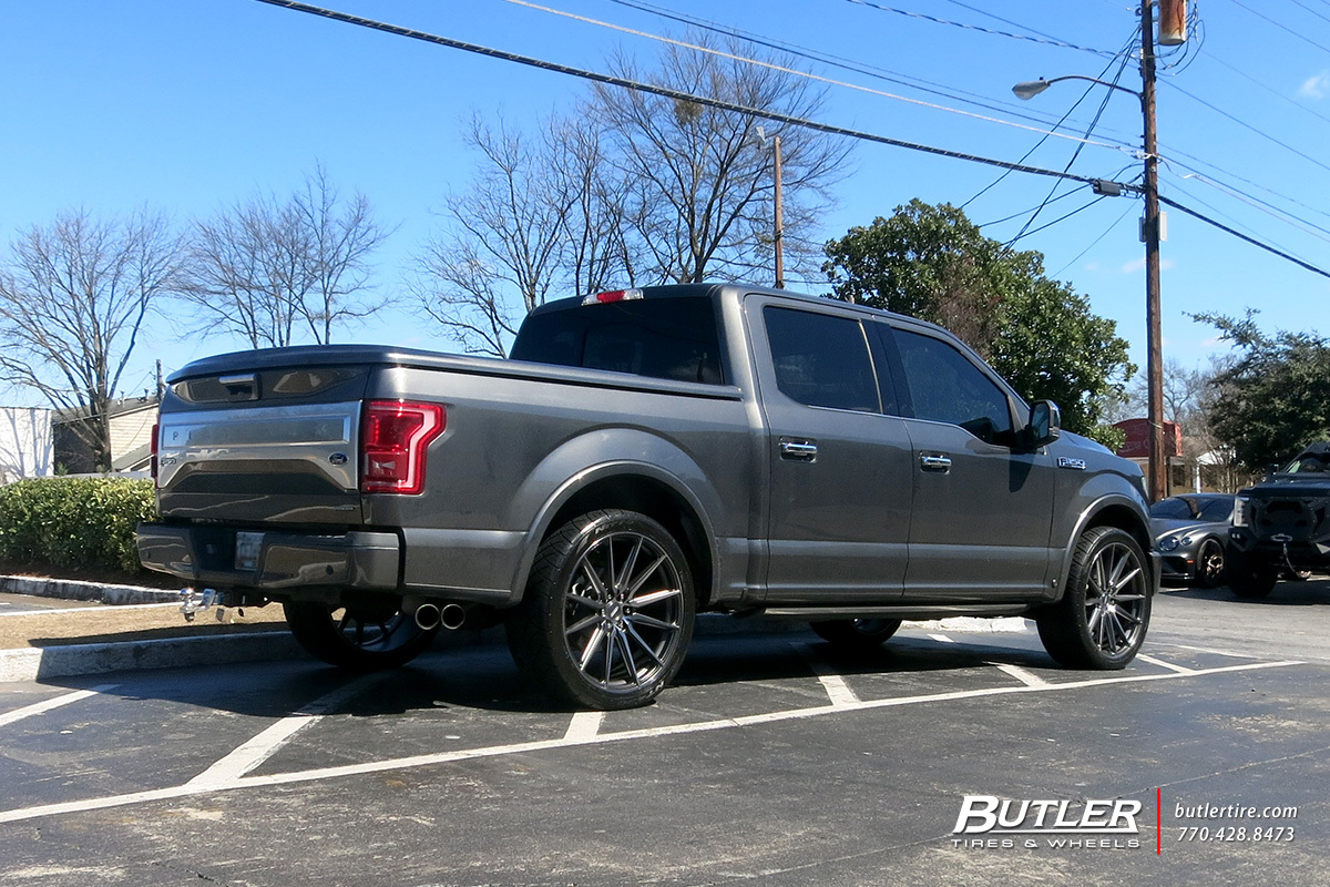Ford F150 with 24in Vossen HF6-1 Wheels