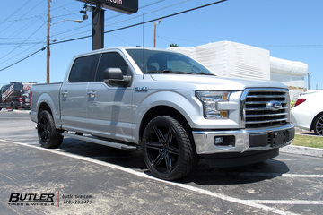 Ford F150 with 24in Vossen HF6-2 Wheels