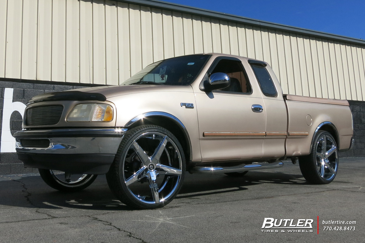 Ford F150 with 26in Lexani R-Four Wheels