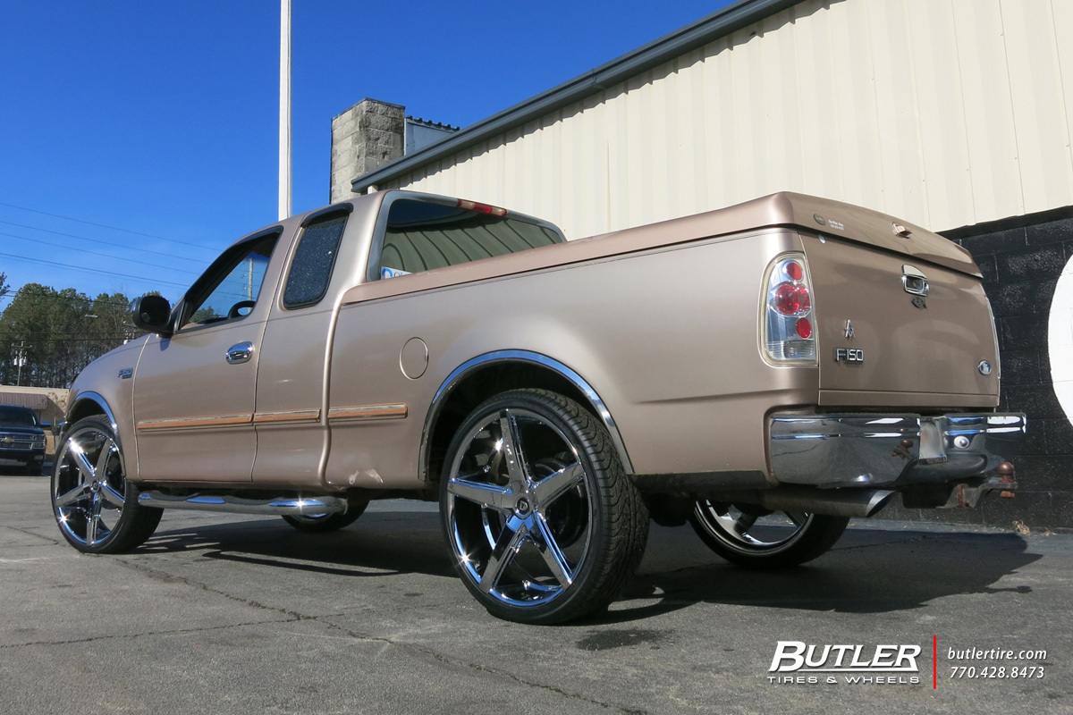 Ford F150 with 26in Lexani R-Four Wheels