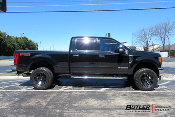 Ford F250 with 20in 4Play P70 Wheels
