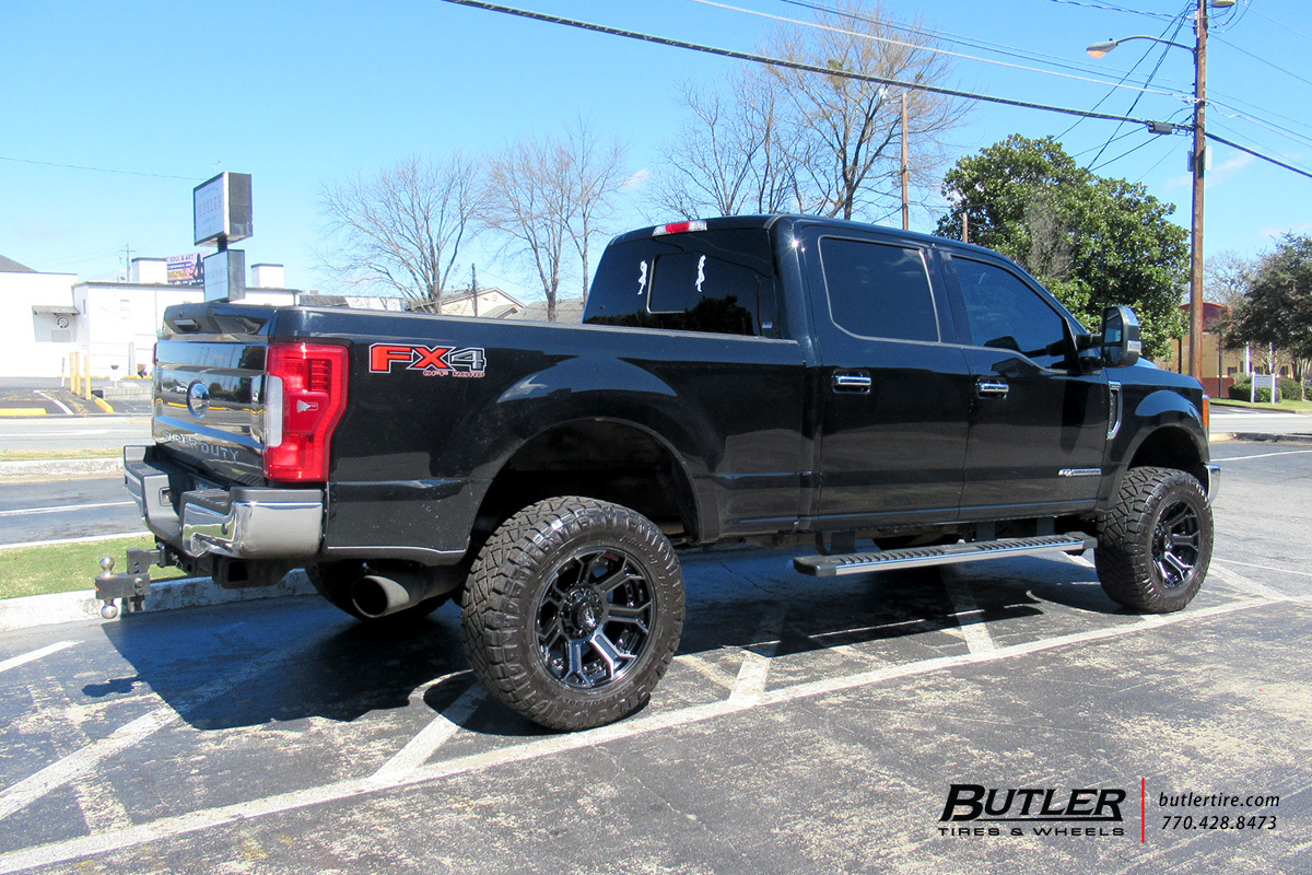Ford F250 with 20in 4Play P70 Wheels