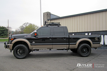 Ford F250 with 20in American Force Titan SS Wheels