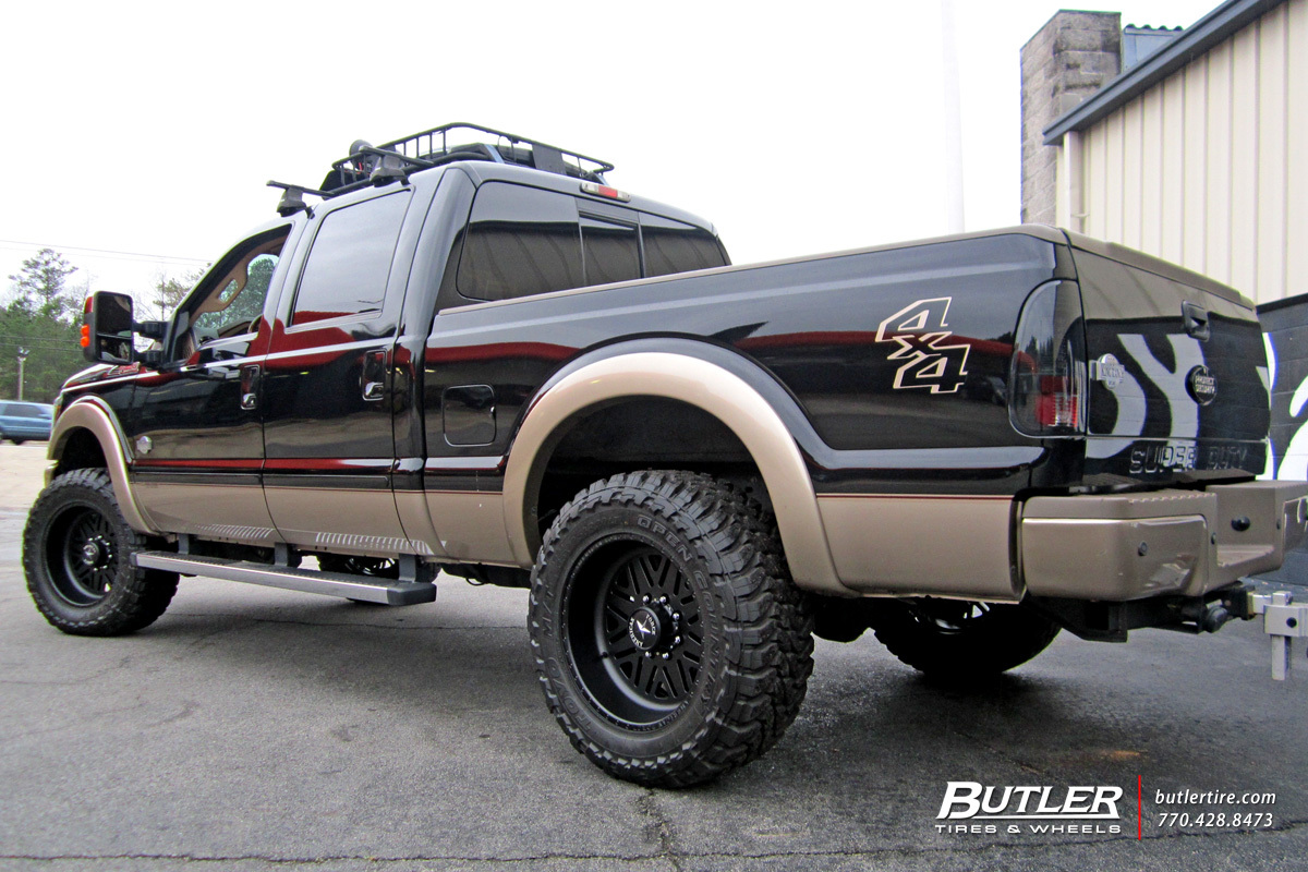 Ford F250 with 20in American Force Titan SS Wheels