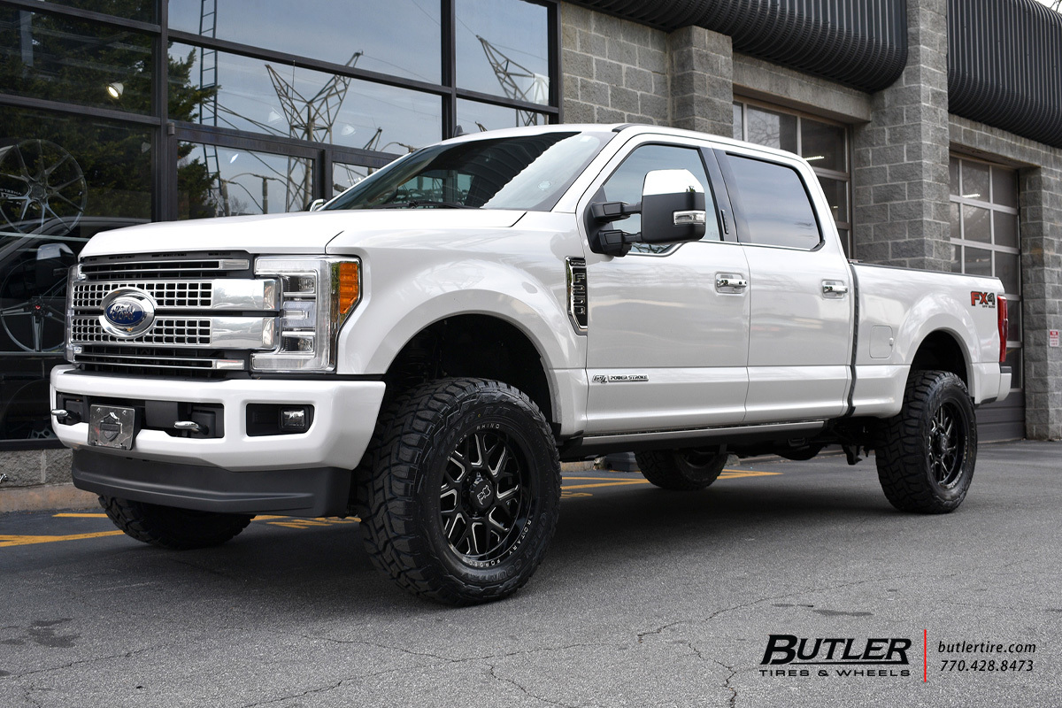 Ford F250 with 20in Black Rhino Reaper Wheels