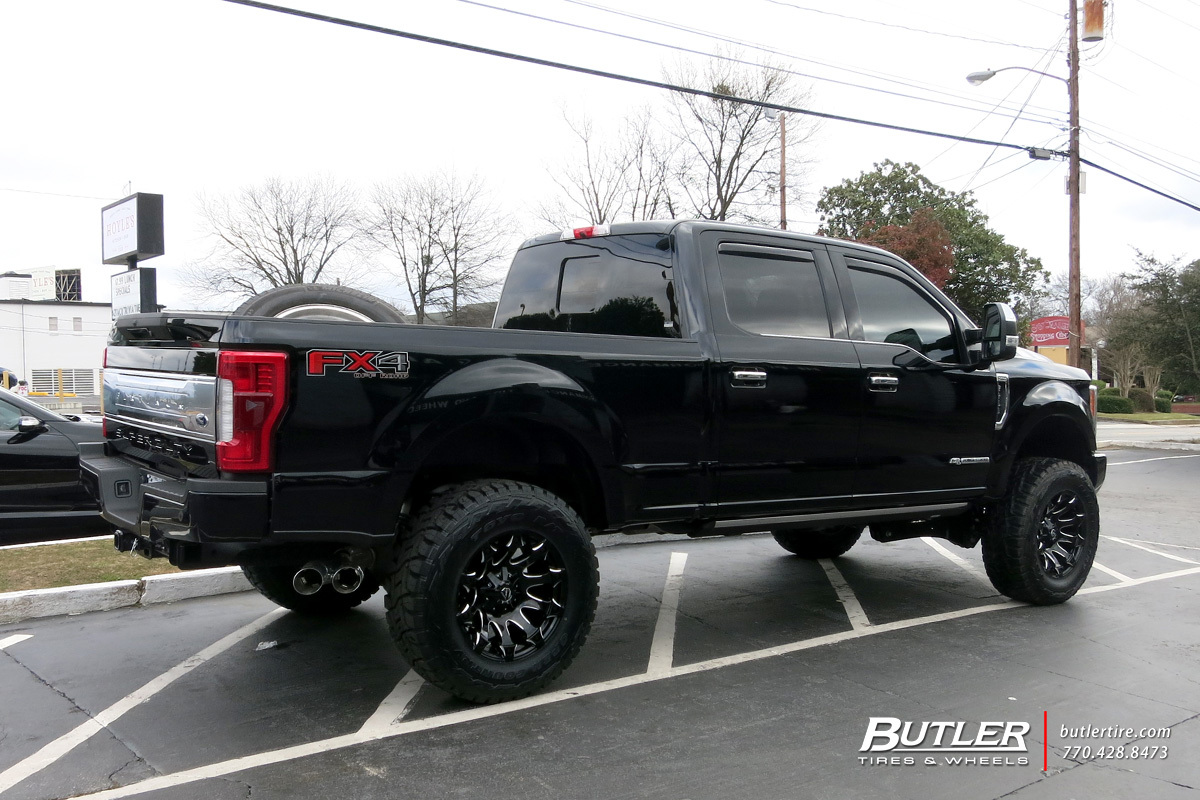 Ford F250 with 20in Fuel Battle Axe Wheels