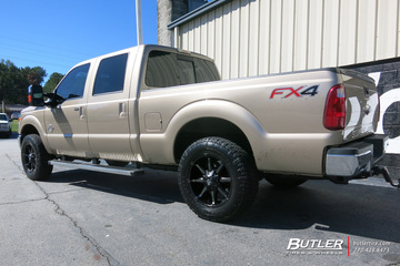 Ford F250 with 20in Fuel Coupler Wheels