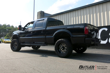 Ford F250 with 20in Fuel Flow Wheels