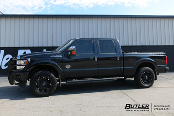 Ford F250 with 20in Fuel Hostage Wheels