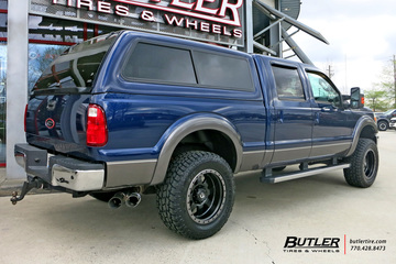 Ford F250 with 20in Fuel Trophy Wheels