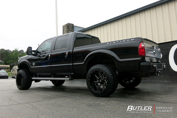 Ford F250 with 22in Fuel Renegade Wheels