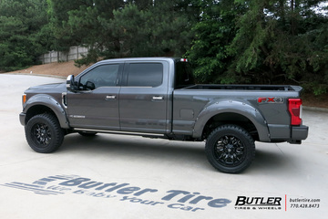 Ford F250 with 22in Fuel Sledge Wheels