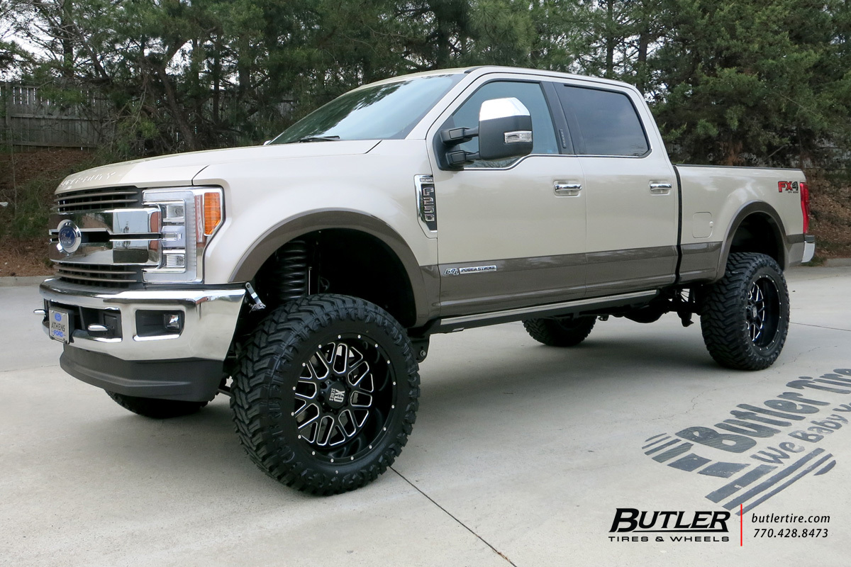 Ford F250 with 22in XD Grenade Wheels