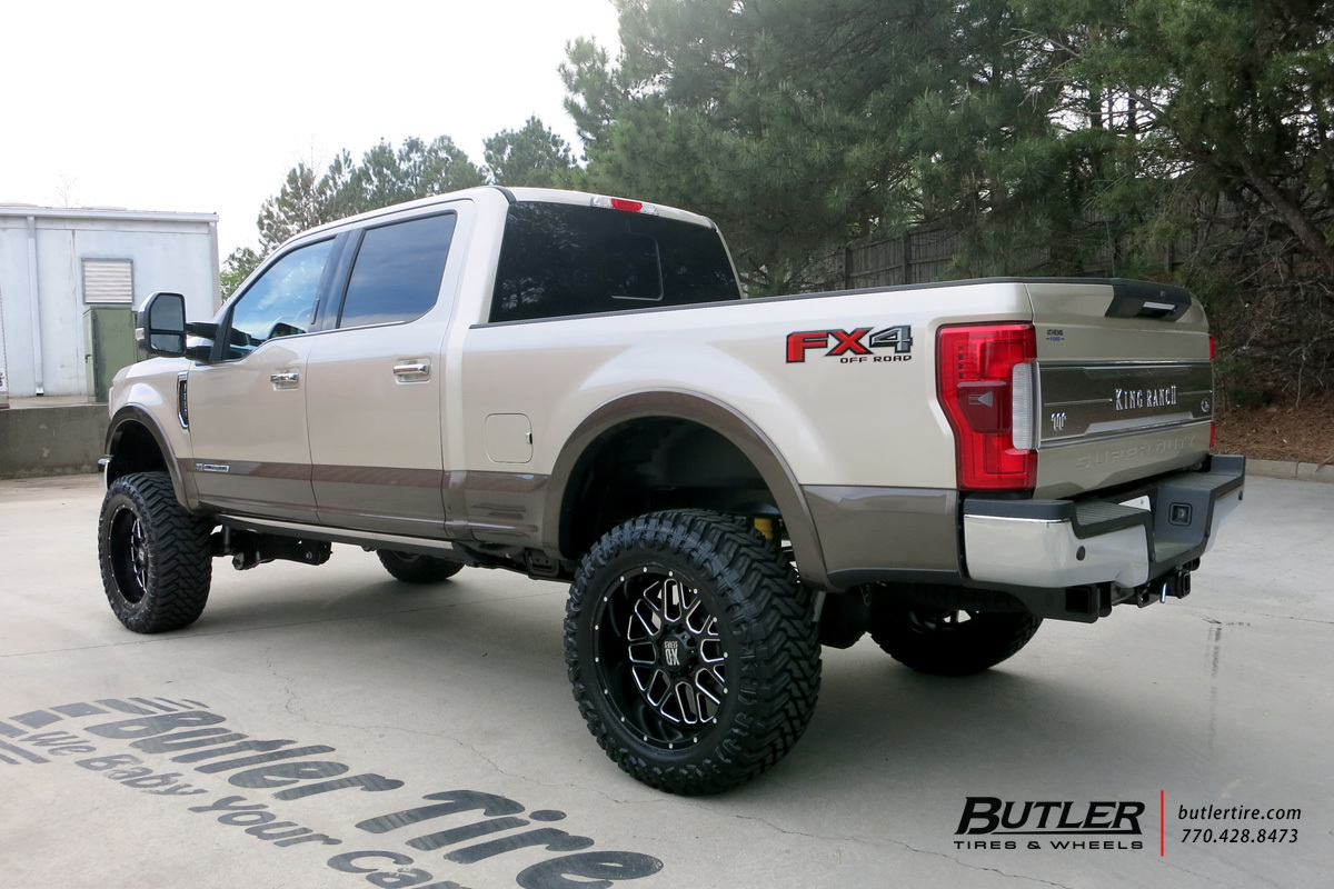 Ford F250 with 22in XD Grenade Wheels