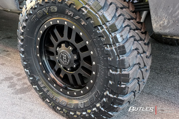 Ford F350 with 17in Black Rhino El Cajon Wheels