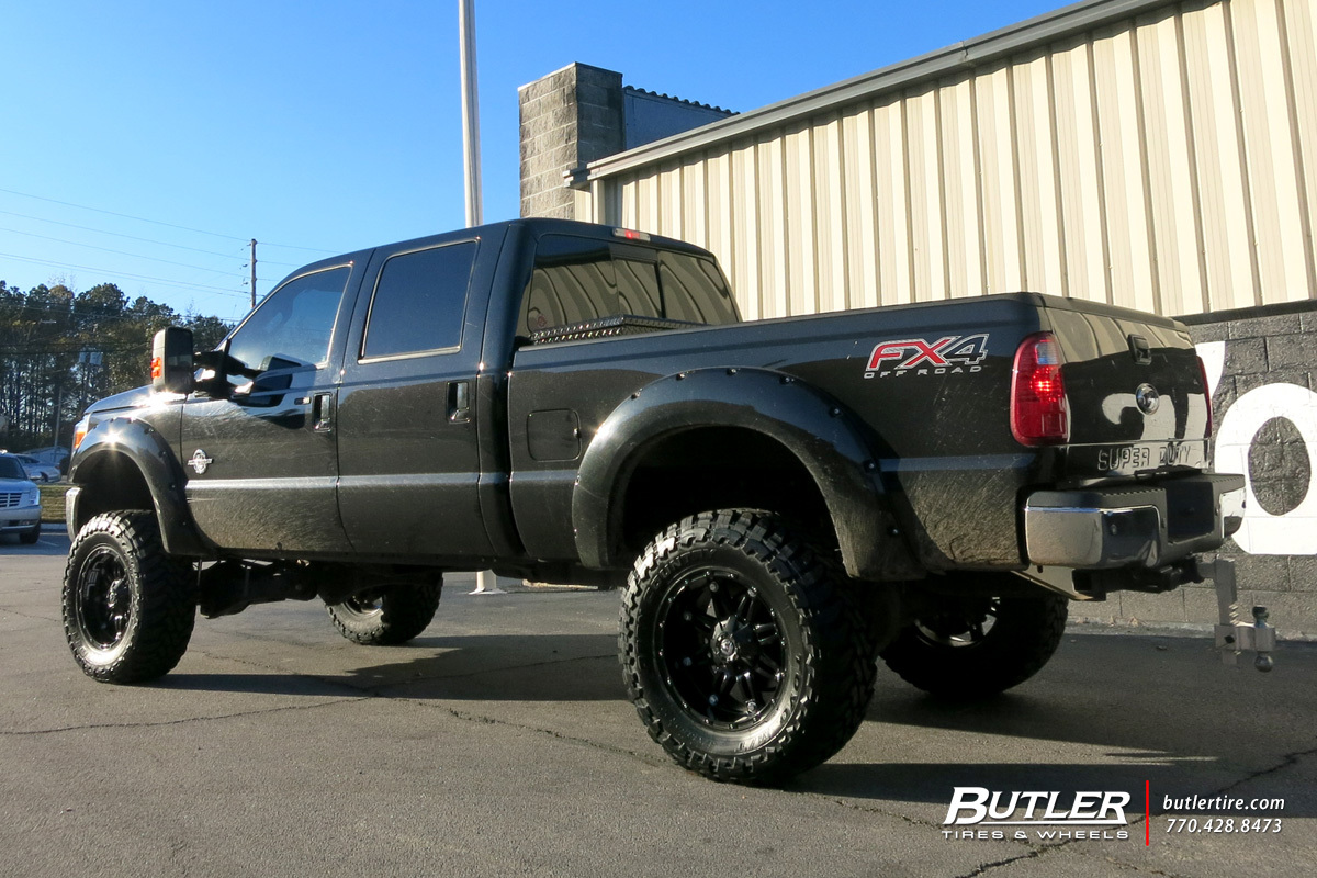 Ford F350 with 20in Fuel Hostage Wheels