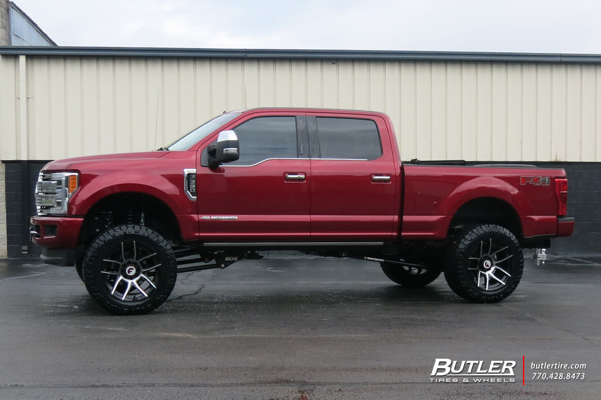 Ford F350 with 22in Forgiato FT01 Wheels