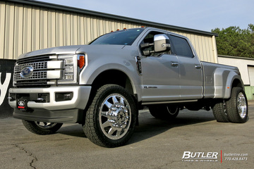 Ford F350 with 24in American Force Independance Wheels