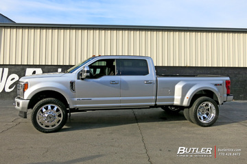 Ford F350 with 24in American Force Independance Wheels
