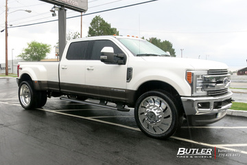 Ford F350 with 26in American Force Concept Wheels