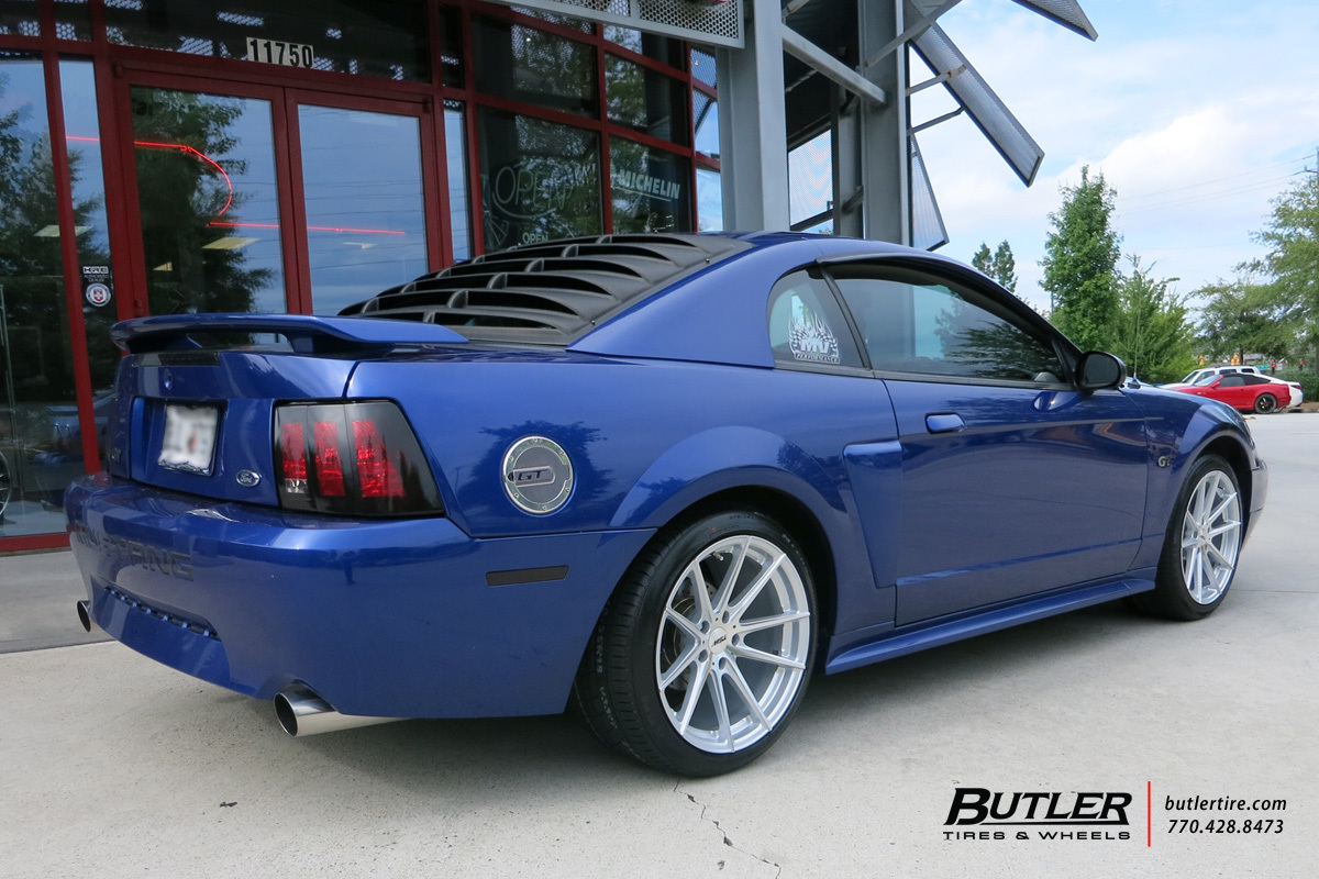 Ford Mustang with 18in TSW Bathurst Wheels