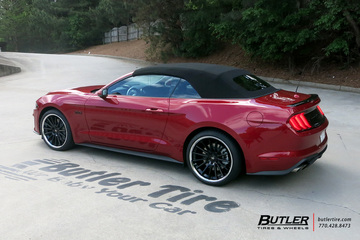 Ford Mustang with 20in Asanti ABL24 Wheels