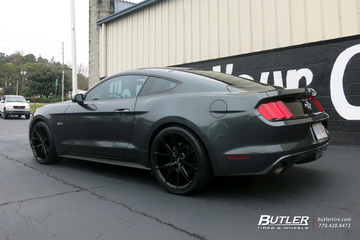 Ford Mustang with 20in Niche Misano Wheels