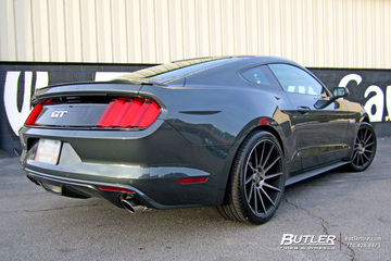 Ford Mustang with 20in Niche Surge Wheels