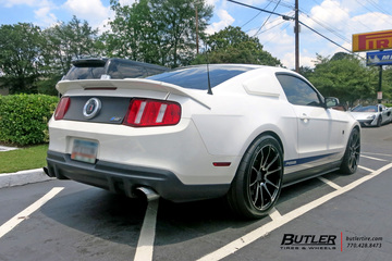 Ford Mustang with 20in Savini BM12 Wheels