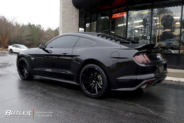 Ford Mustang with 20in Savini BM15 Wheels