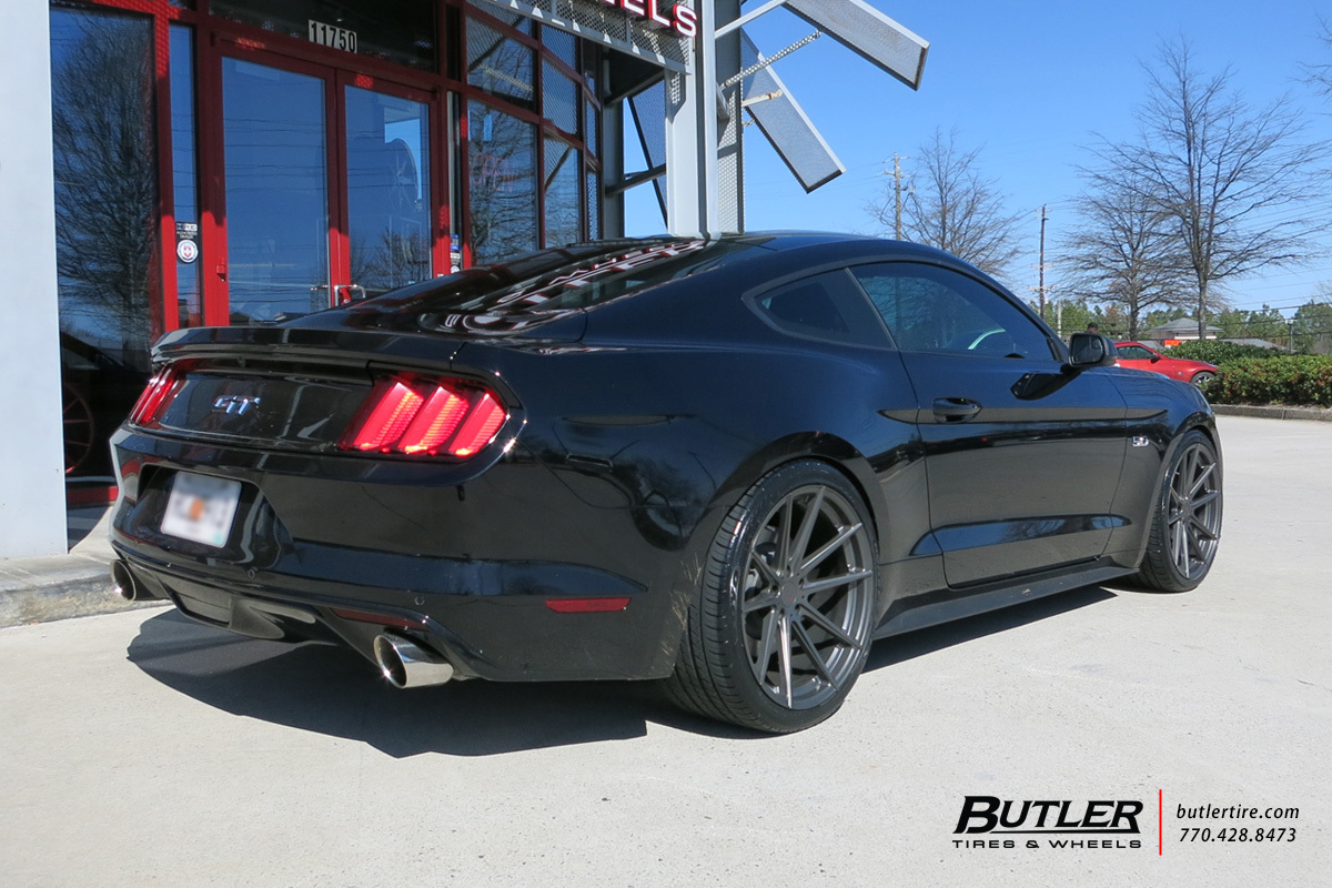 Ford Mustang with 20in TSW Bathurst Wheels