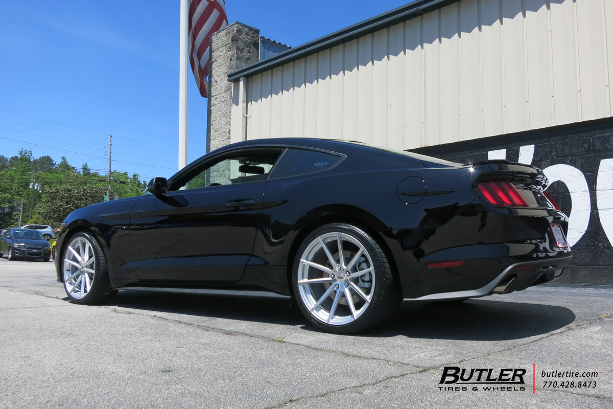 Ford Mustang with 20in TSW Bathurst Wheels
