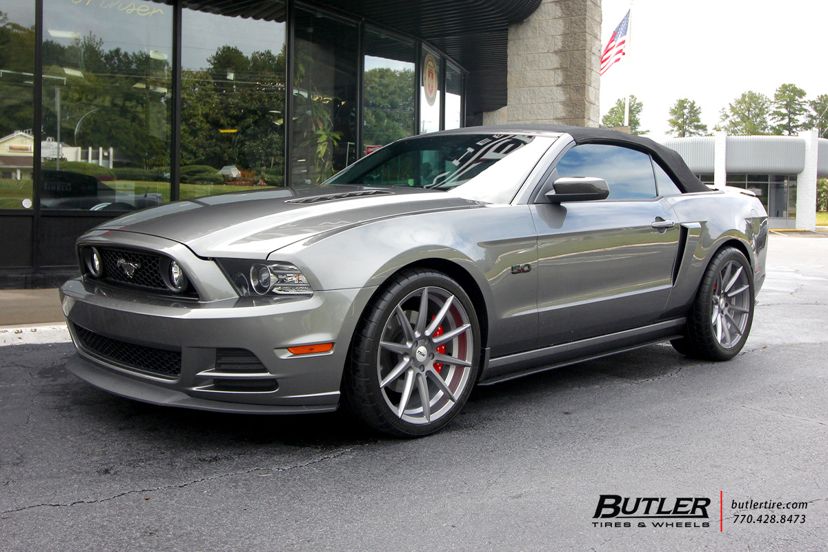 Ford Mustang with 20in TSW Clypse Wheels