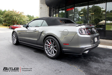 Ford Mustang with 20in TSW Clypse Wheels