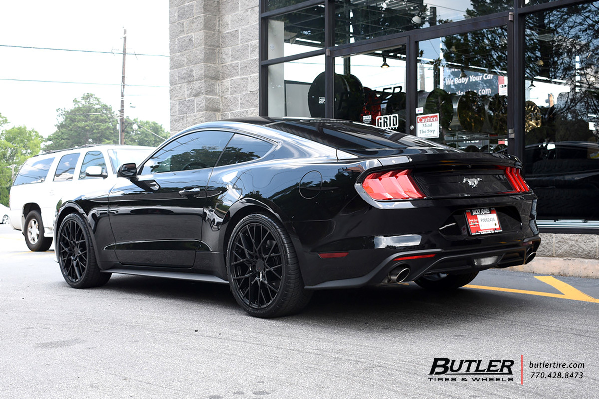 Ford Mustang with 20in TSW Sebring Wheels