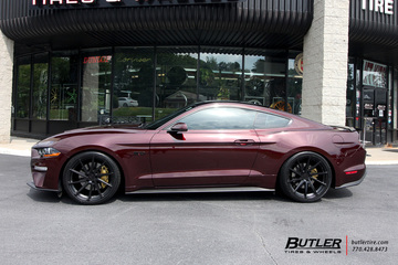Ford Mustang with 20in TSW Watkins Wheels