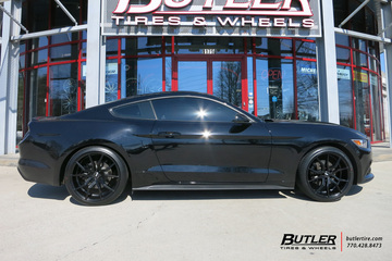 Ford Mustang with 20in XO Verona Wheels